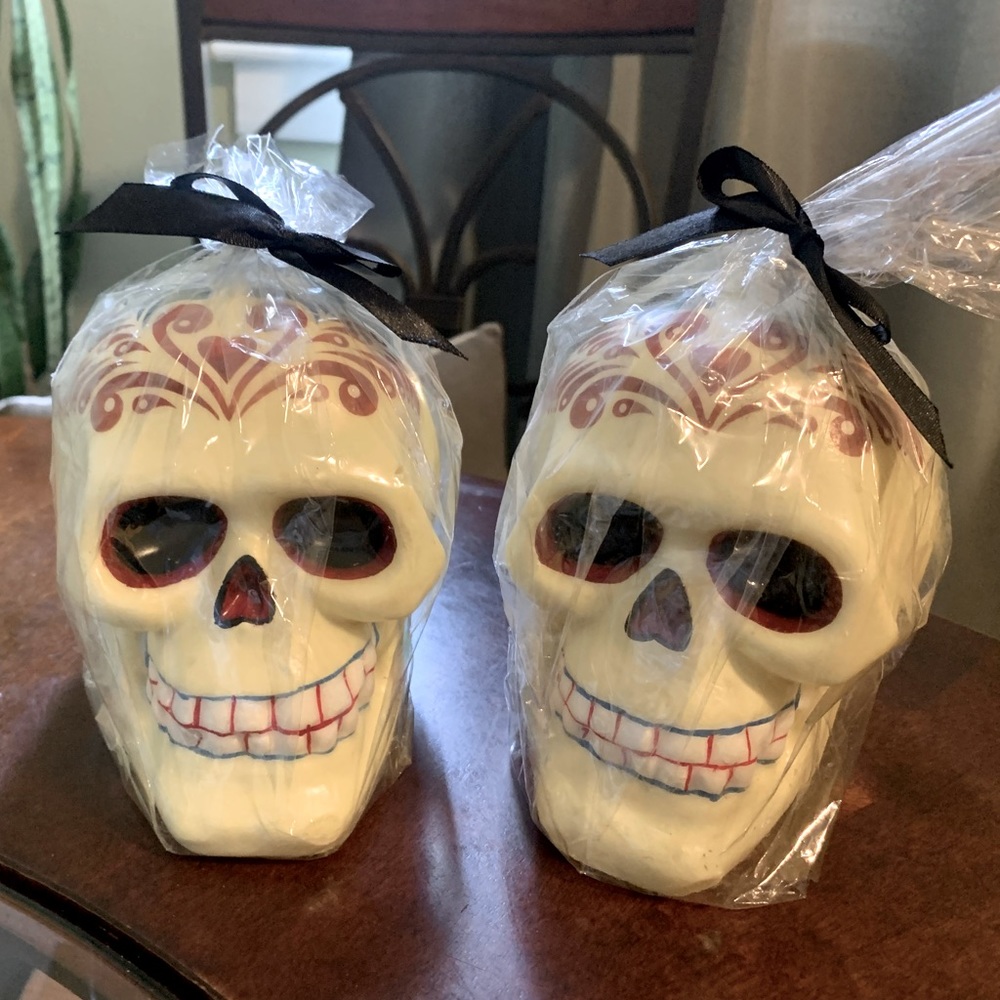 World Market Day of the Dead Skull Candles